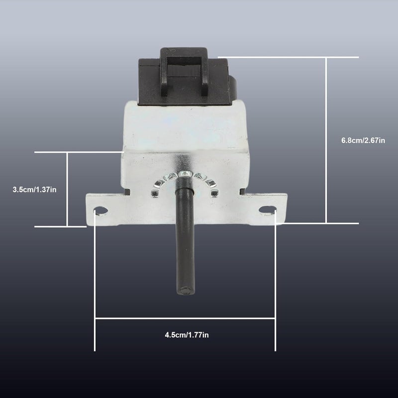 Gaogsiy 15817919 Blower Motor Control Switch Compatible with Cobalt 2005 2006 2007 2008 2009 2010 Replaces 15-5691 09393151, 7 Term Black - Image 3